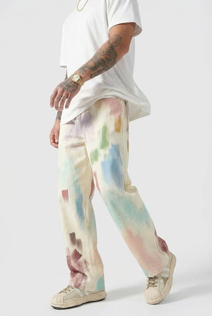 Avenir | Artistic Painted Trousers