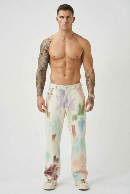 Avenir | Artistic Painted Trousers