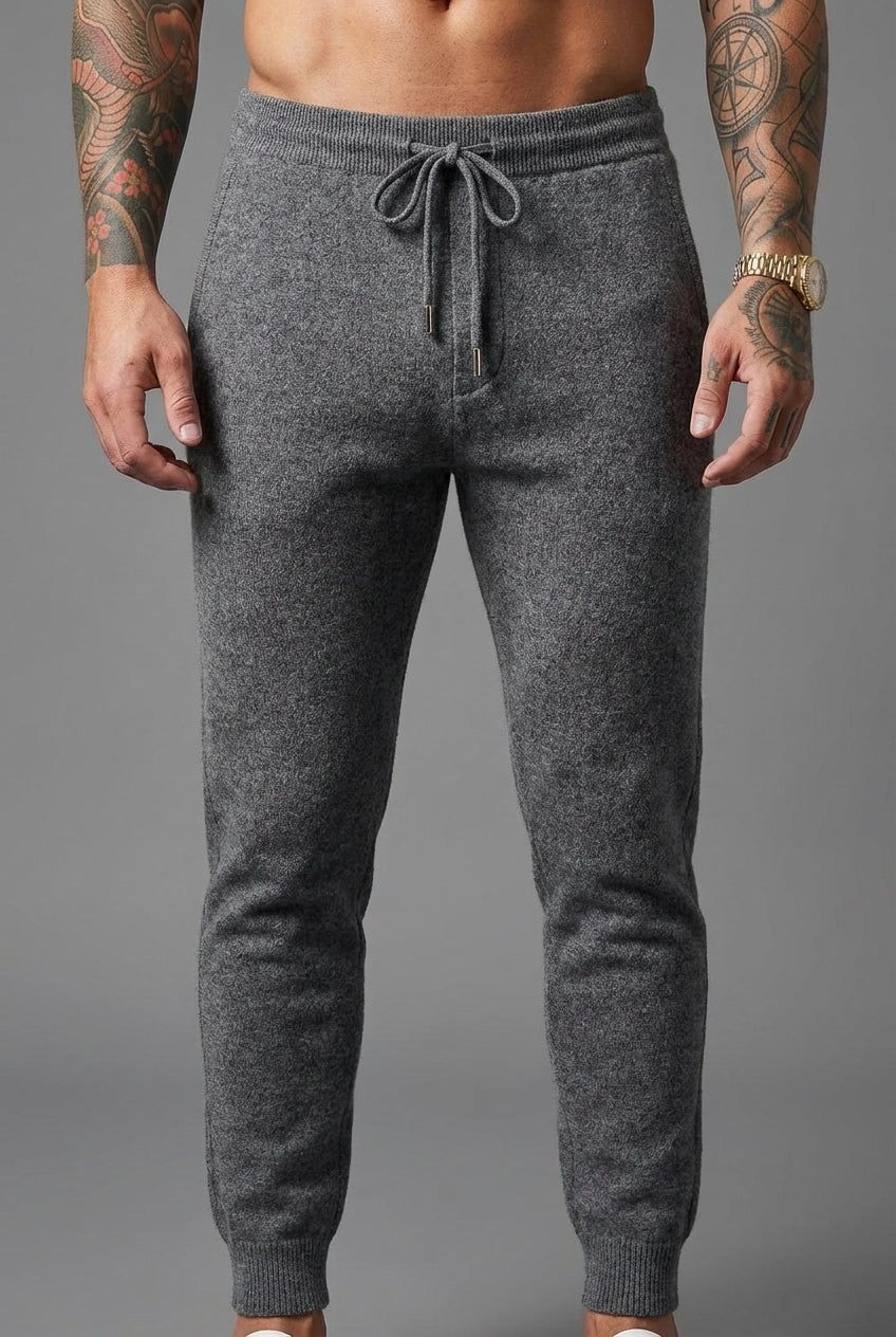 Cloud Merino Wool Pants – Dark Grey
