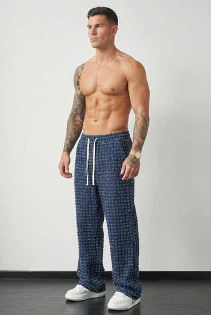 Veazie | Distressed Denim Trousers