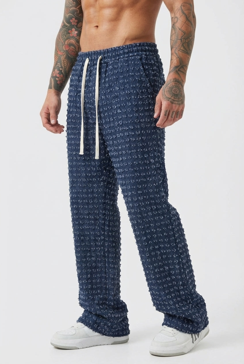 Veazie | Distressed Denim Trousers