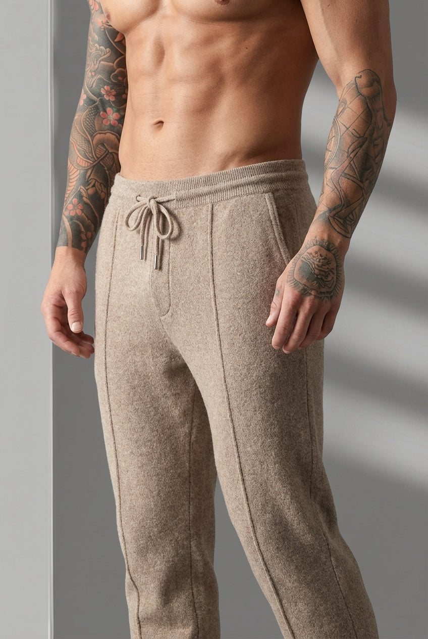 Cloud Merino Beige Pants