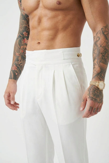Lockhart White Trousers