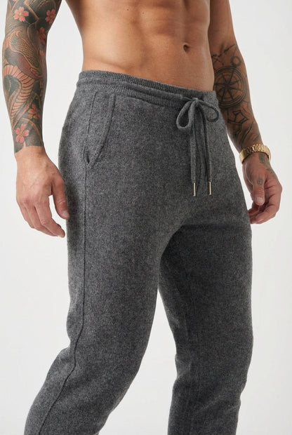 Cloud Merino Wool Pants – Dark Grey