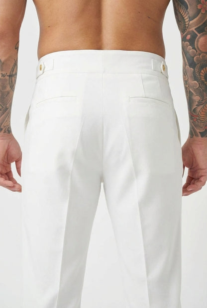 Lockhart White Trousers