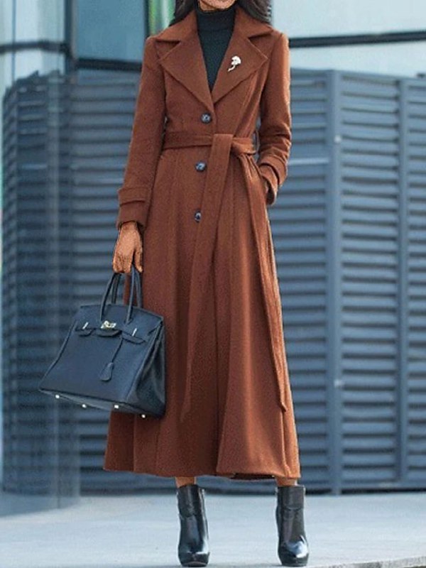 Imogen | Women's Elegant Wool Coat for Winter