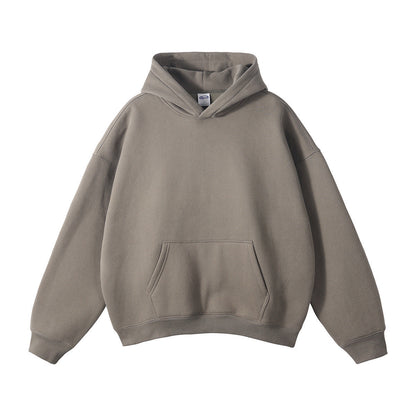 Unisex Loose-Fit Organic Cotton Hoodie for Winter