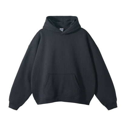 Unisex Loose-Fit Organic Cotton Hoodie for Winter