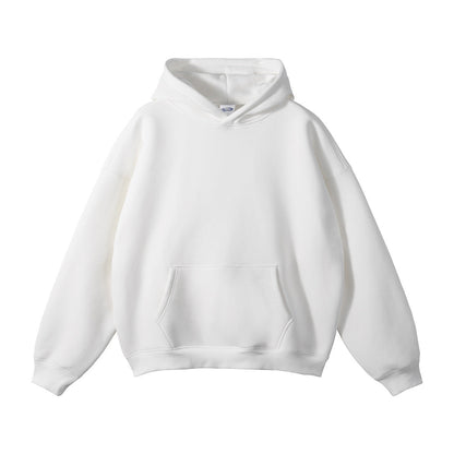 Unisex Loose-Fit Organic Cotton Hoodie for Winter