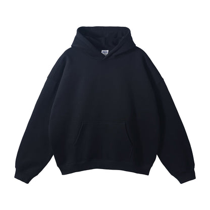 Unisex Loose-Fit Organic Cotton Hoodie for Winter