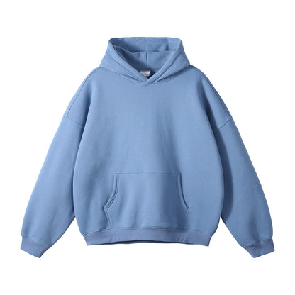 Unisex Loose-Fit Organic Cotton Hoodie for Winter