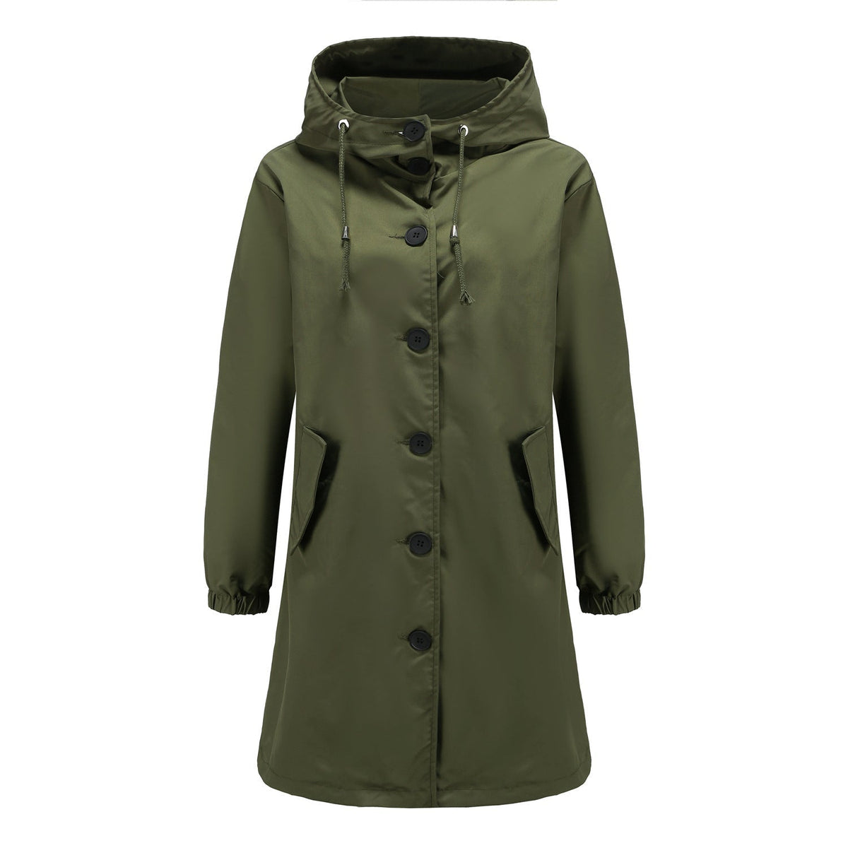 Olivia | Women's Elegant Hooded A-Line Coat for Winter