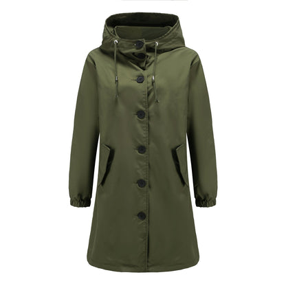 Olivia | Women's Elegant Hooded A-Line Coat for Winter
