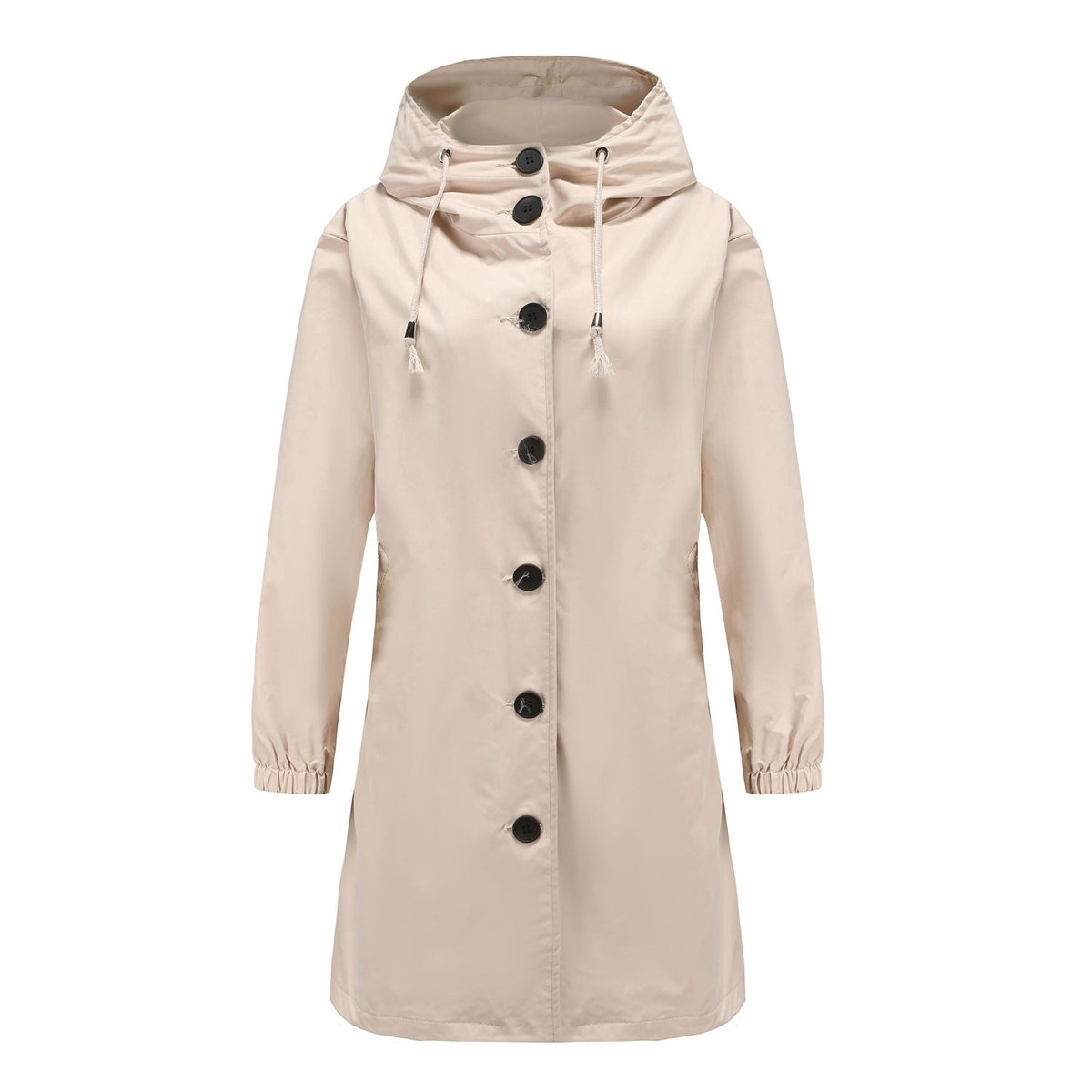 Olivia | Women's Elegant Hooded A-Line Coat for Winter