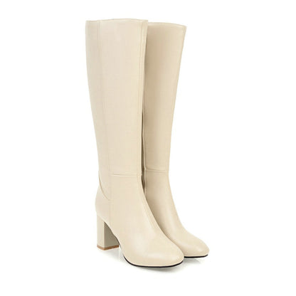Stylish Vegan Leather Ankle Boots