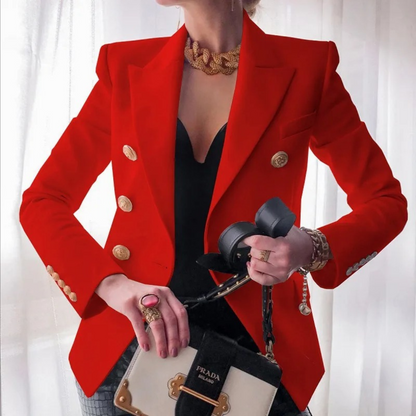 Sadie | Women's Elegant Vintage Double-Breasted Blazer