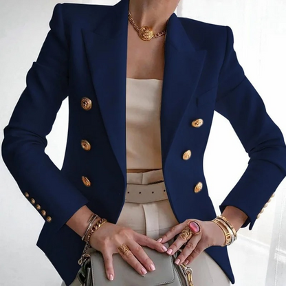 Sadie | Women's Elegant Vintage Double-Breasted Blazer
