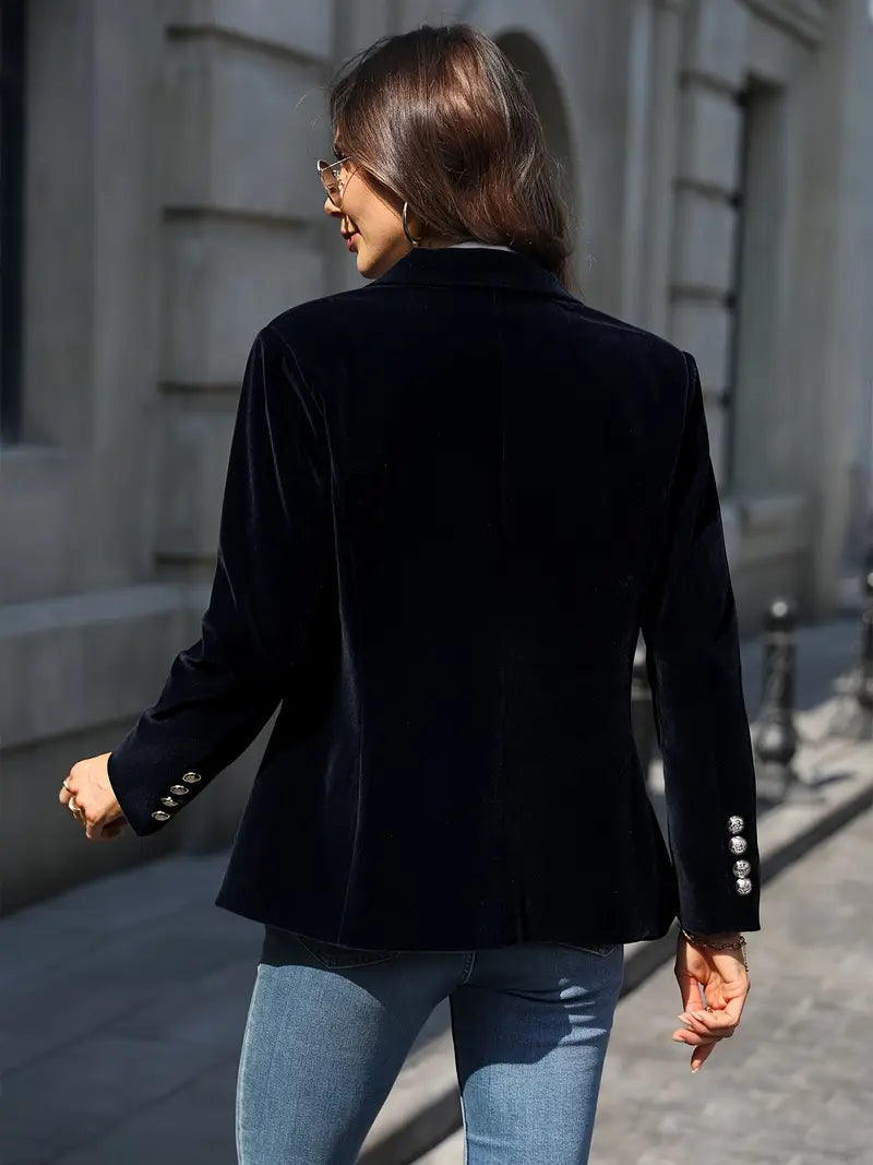 Viola | Women's Tailored Long-Sleeve Blazer Jacket