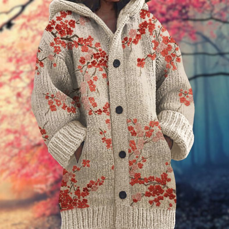 Cosy Button-Up Hoodie for Winter