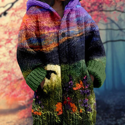 Cosy Button-Up Hoodie for Winter