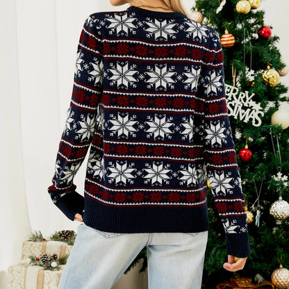 Roxanne | Women's Festive Christmas Crew Neck Jumper