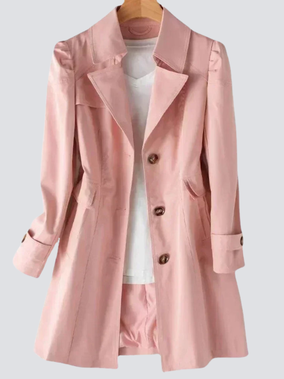Leah | Women's Beige Trench Coat