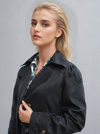 Leah | Women's Beige Trench Coat
