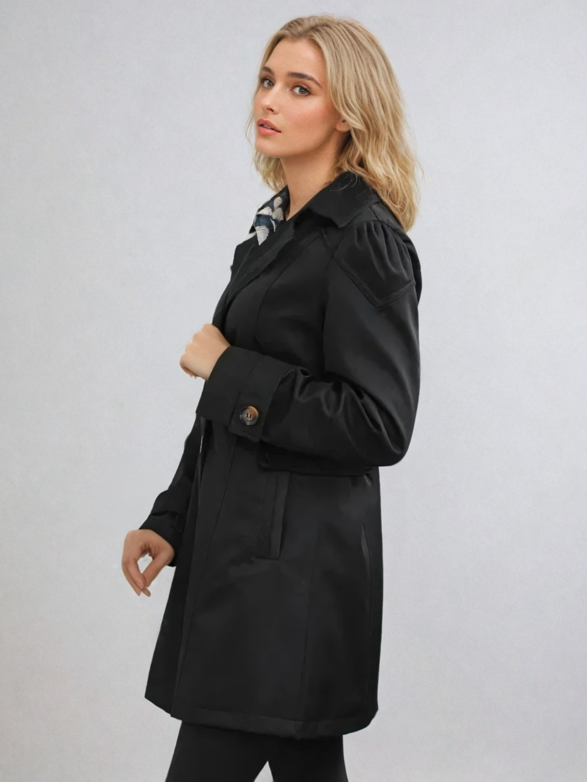 Leah | Women's Beige Trench Coat