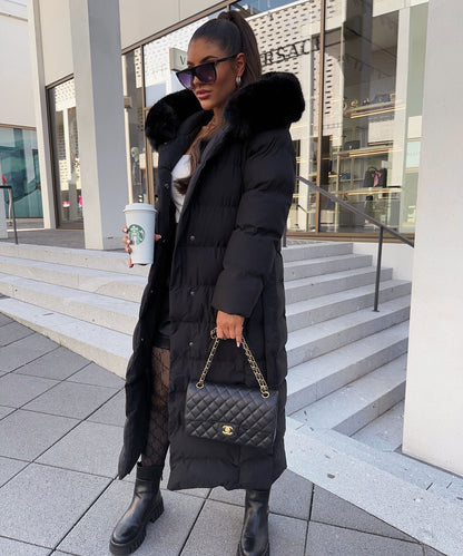Isabelle | Women's Belted Quilted Winter Puffer Coat