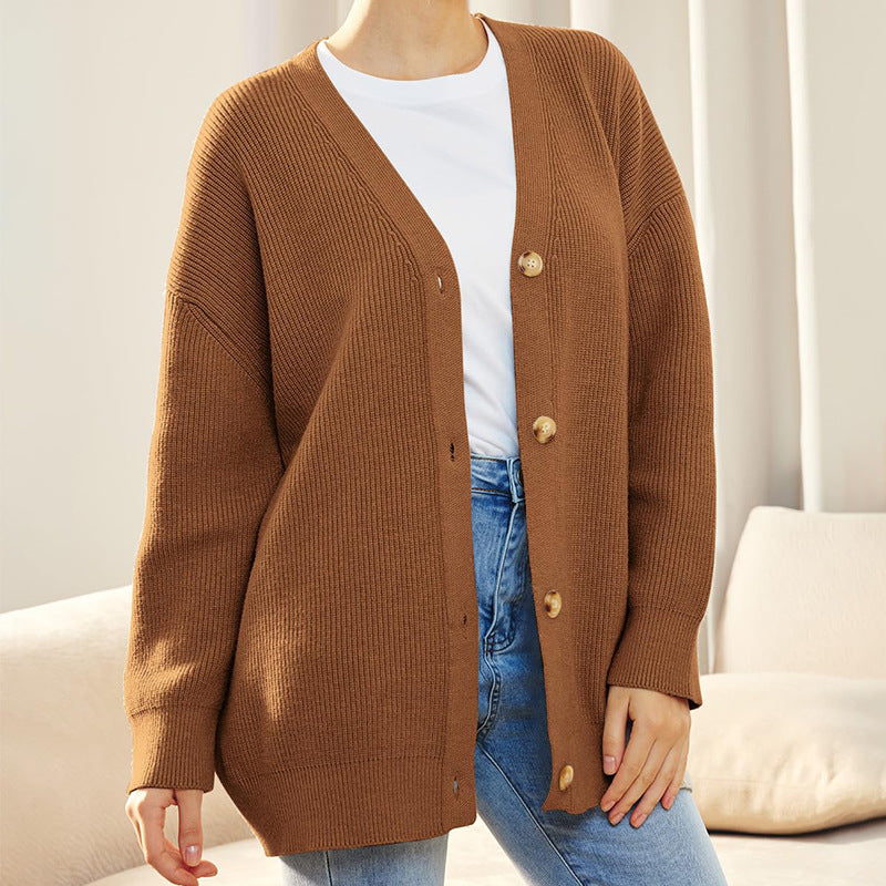 Una | Women's Elegant Soft-Knit Cardigan for Winter