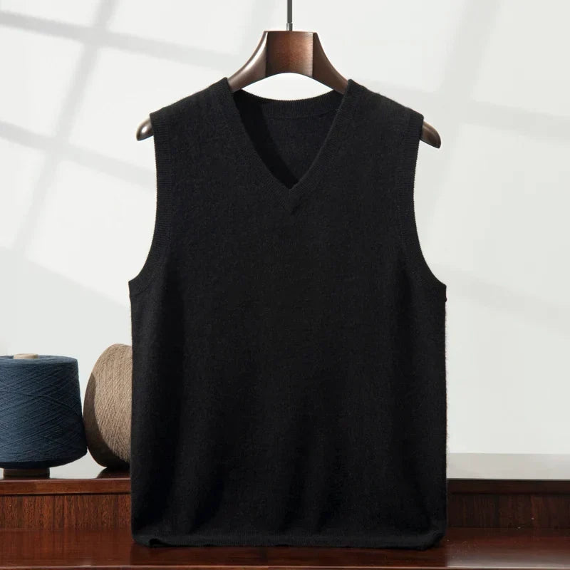 Ava | Women's Soft-Knit Cashmere Jumper Vest