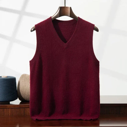 Ava | Women's Soft-Knit Cashmere Jumper Vest