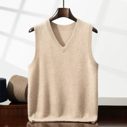 Ava | Women's Soft-Knit Cashmere Jumper Vest