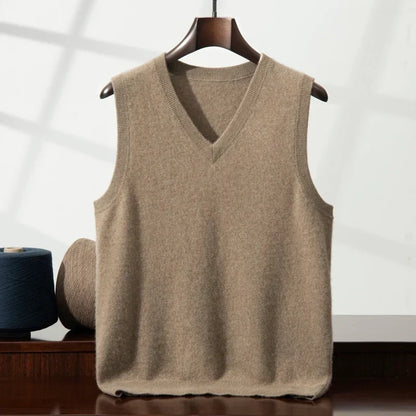 Ava | Women's Soft-Knit Cashmere Jumper Vest