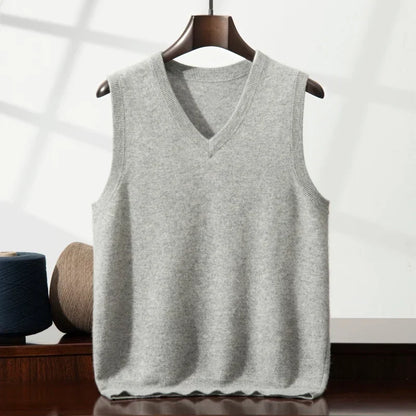 Ava | Women's Soft-Knit Cashmere Jumper Vest