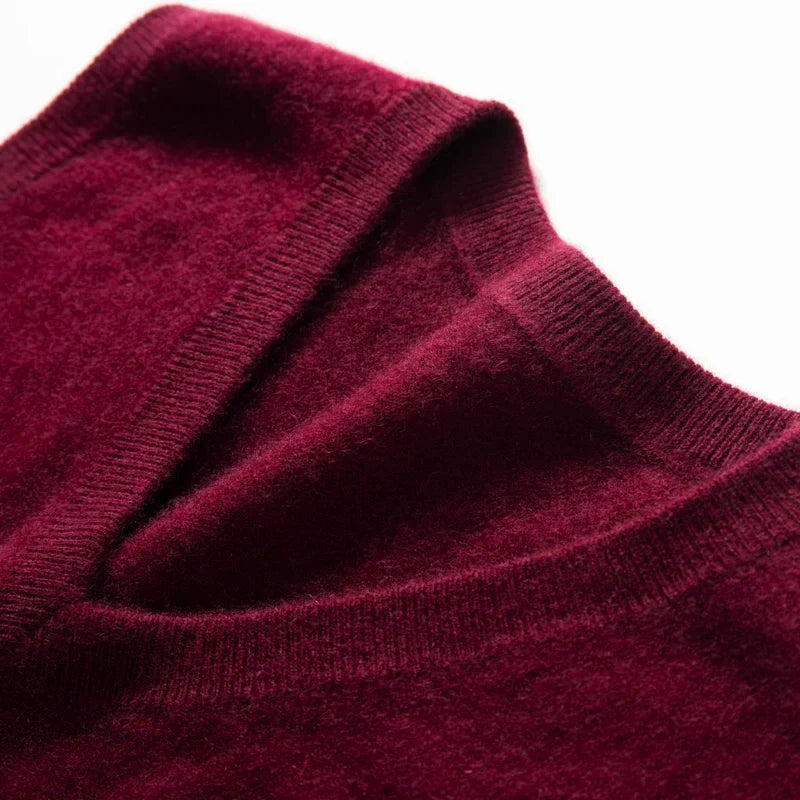 Ava | Women's Soft-Knit Cashmere Jumper Vest
