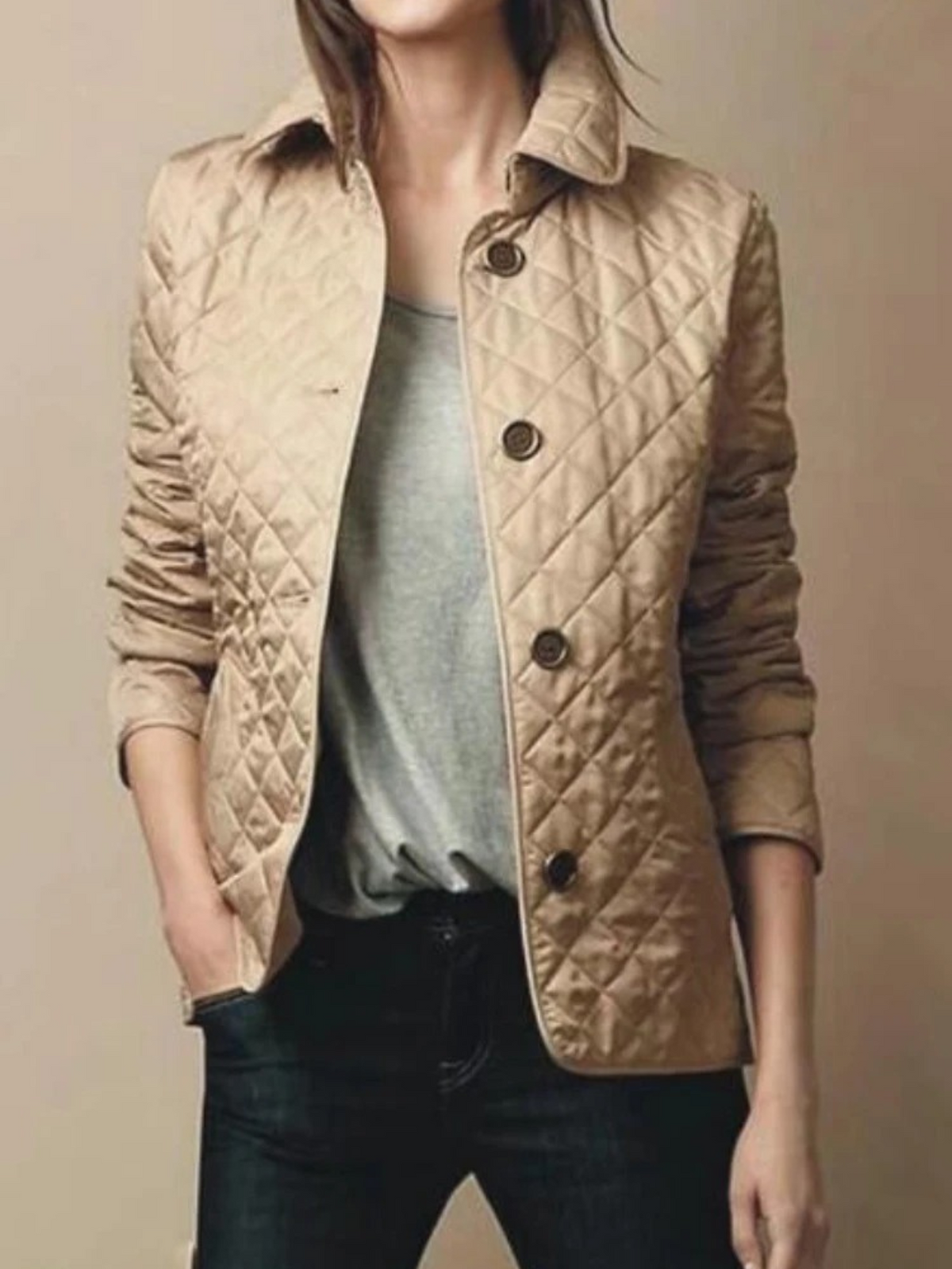 Penny | Women's Casual Quilted Jacket for Winter