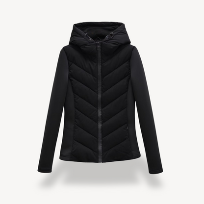 Niamh | Women's Stylish Chevron Quilted Jacket for Winter