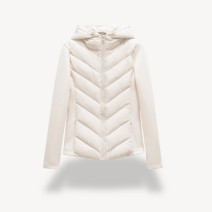 Niamh | Women's Stylish Chevron Quilted Jacket for Winter