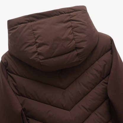 Niamh | Women's Stylish Chevron Quilted Jacket for Winter