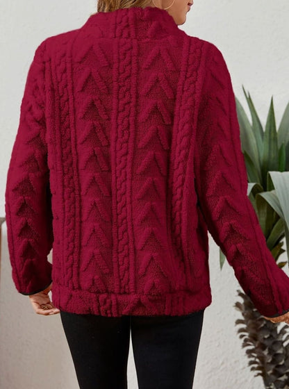 Daisy | Women's Soft Fleece Half-Zip Pullover Jumper for Winter