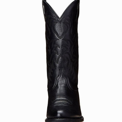 Thea | Women's Embroidered Western Cowboy Mid-Calf Boots