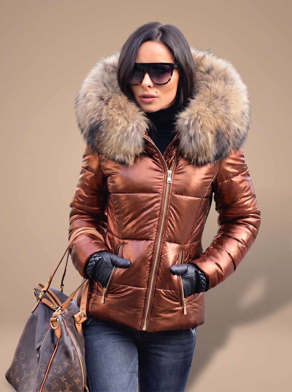 Lily | Women's Tailored Quilted Puffer Jacket for Winter