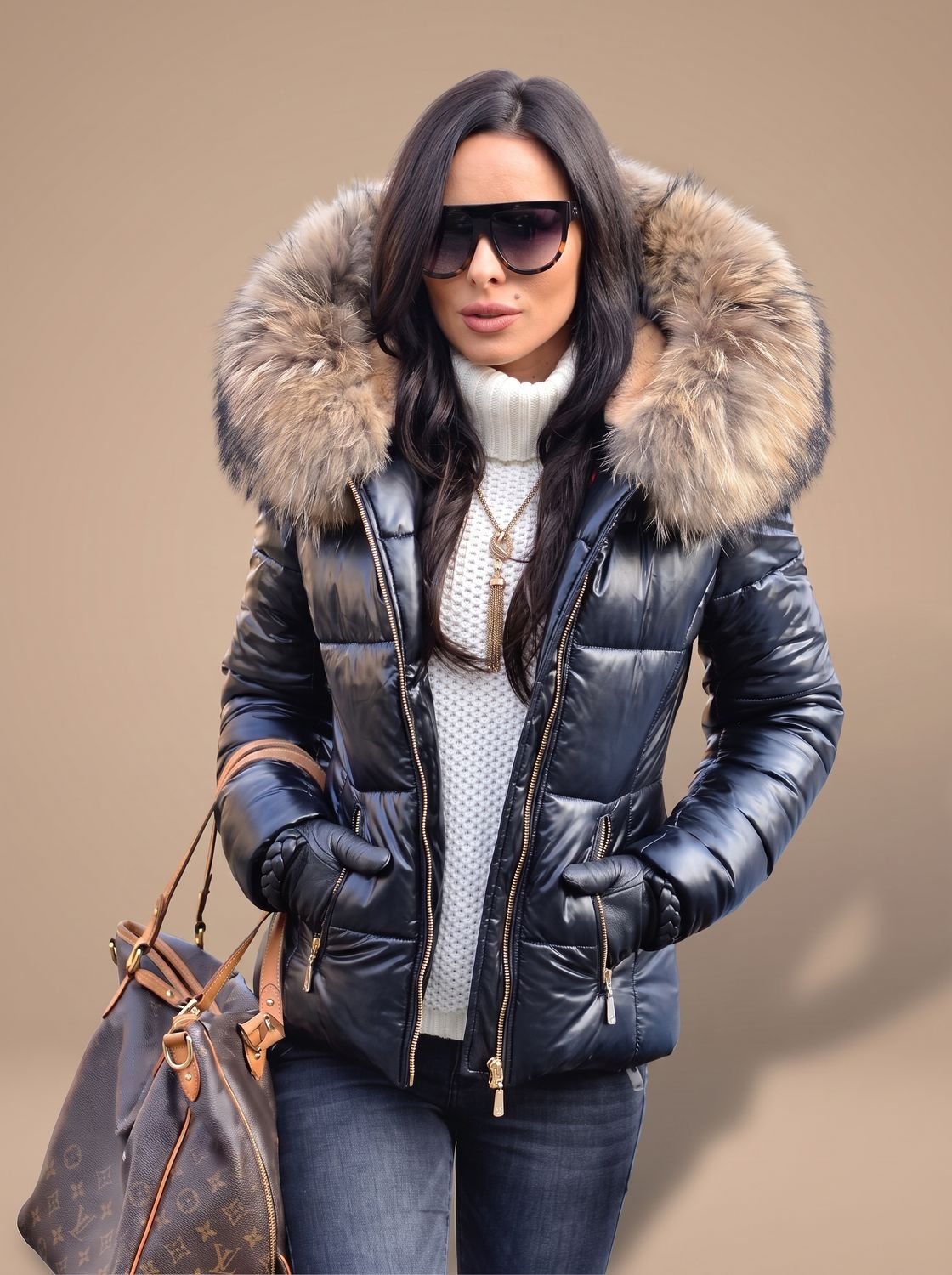 Lily | Women's Tailored Quilted Puffer Jacket for Winter