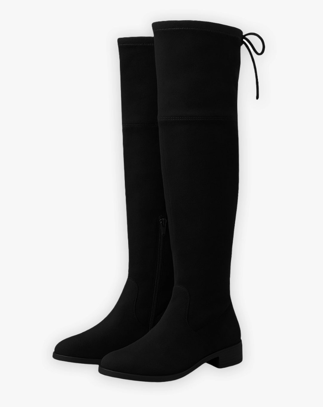 Wendy | Women's Flat Suede Over-the-Knee Boots