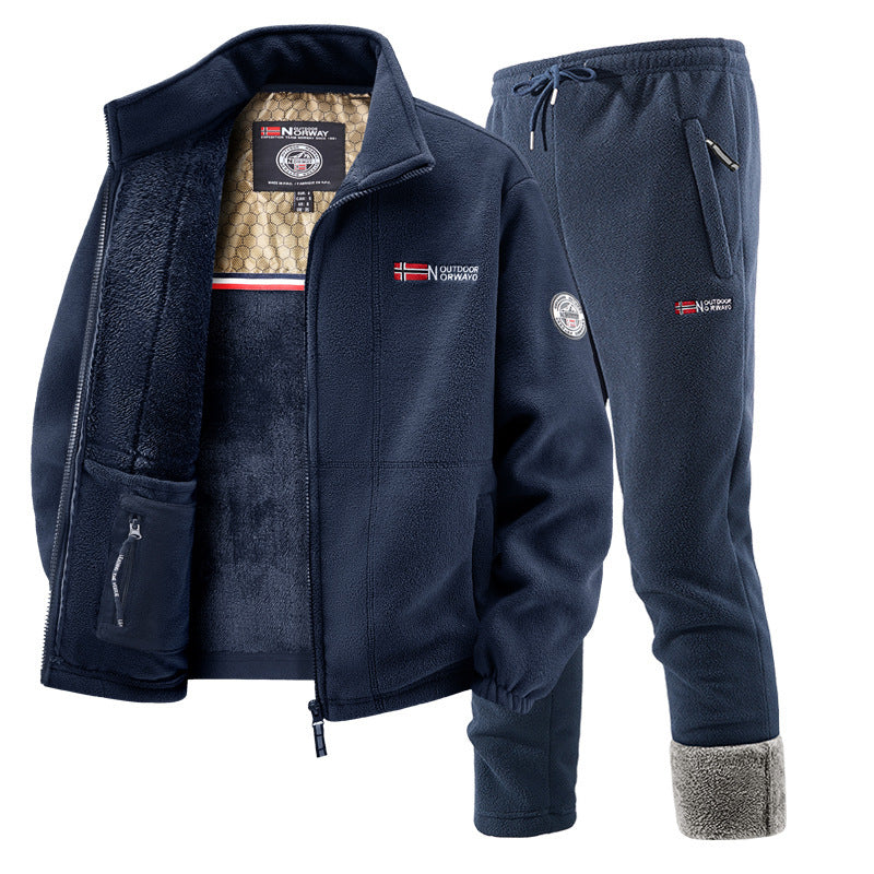 Nancy | Women's Cosy Fleece Jacket & Jogger Trousers Set