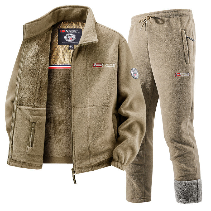 Nancy | Women's Cosy Fleece Jacket & Jogger Trousers Set