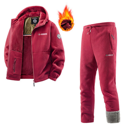 Nancy | Women's Cosy Fleece Jacket & Jogger Trousers Set
