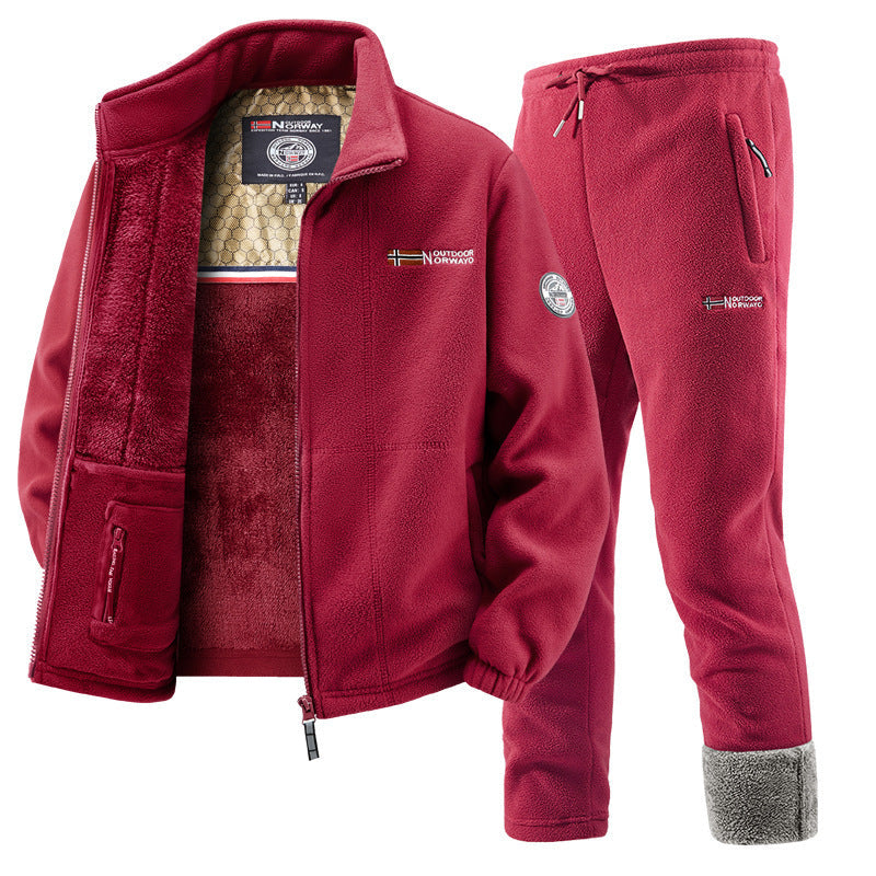 Nancy | Women's Cosy Fleece Jacket & Jogger Trousers Set