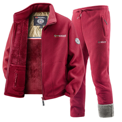 Nancy | Women's Cosy Fleece Jacket & Jogger Trousers Set